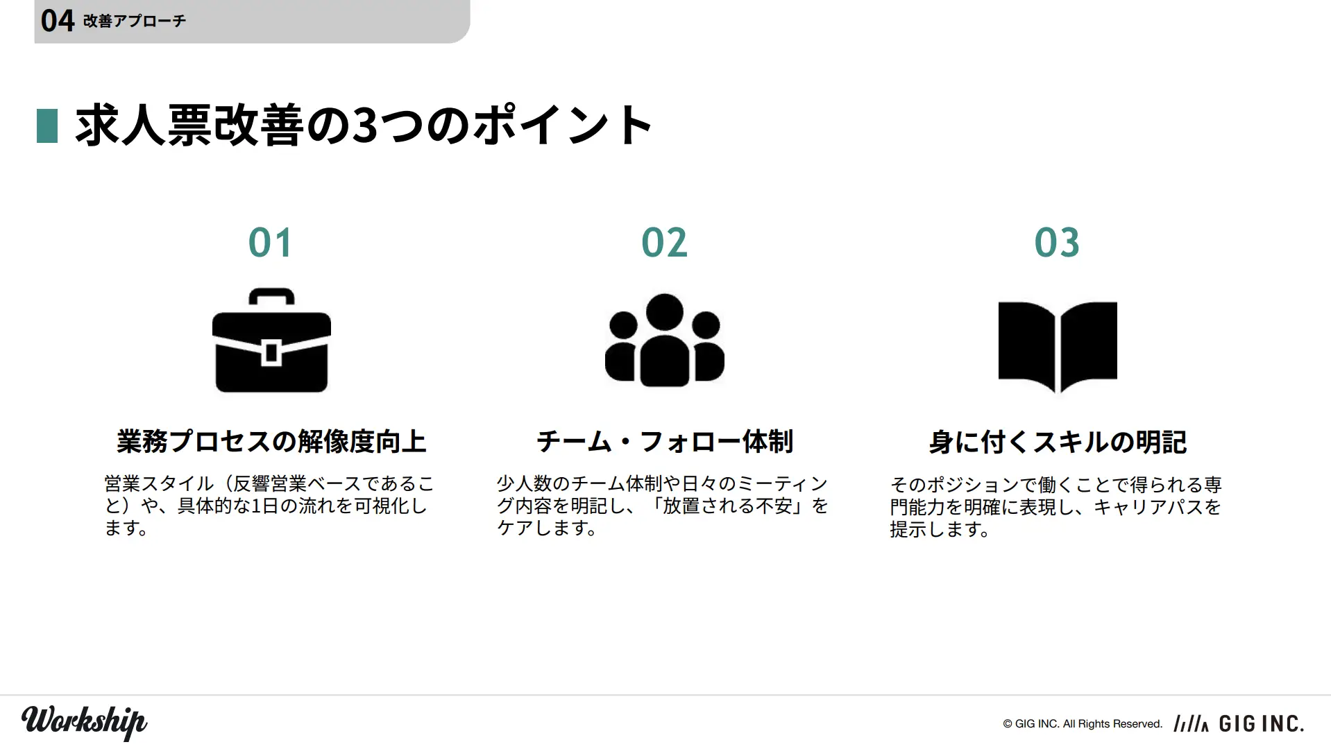 GIGの営業職採用の事例から学ぶ｜求人票の３つの改善アプローチ